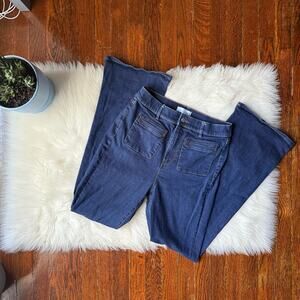 LOFT Jeans The Slim Flare Front Pocket
